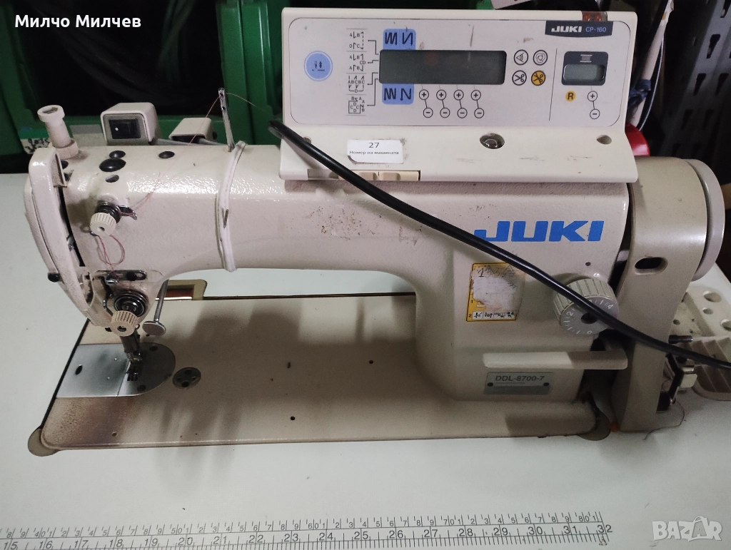 Шевни машини прав шев автомат Juki Brother Siruba , снимка 1