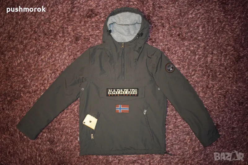 Napapijri Rainforest Winter 3 Jacket Fleece Lined Pullover Sz XS  / #00832 /, снимка 1