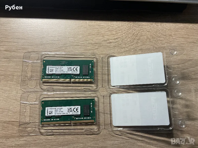 Ram памет kingston 2 x 4gb, снимка 1