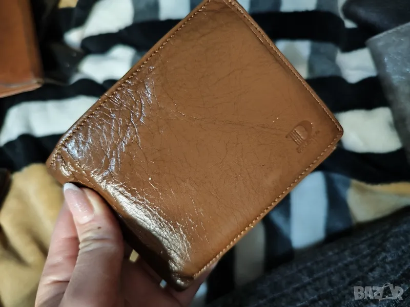 Мъжки портфейл от естествена кожа , снимка 1