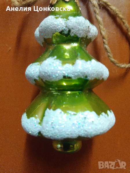 Нова стъклена играчка "елхичка", снимка 1