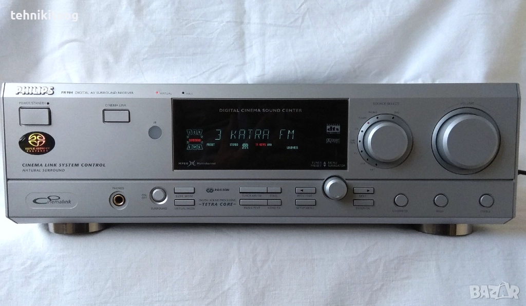 ⭐⭐⭐ PHILIPS FR984 ⭐⭐⭐ AV съраунд ресивър, снимка 1