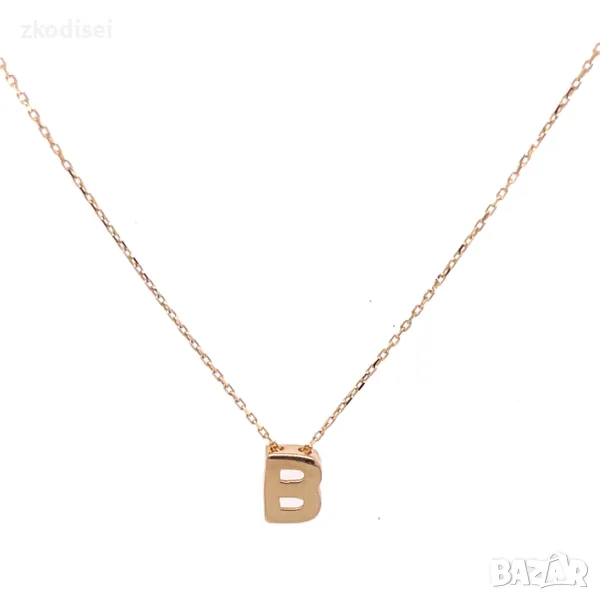 Златно колие 1,39гр. 42см. 14кр. проба:585 модел:29418-3, снимка 1