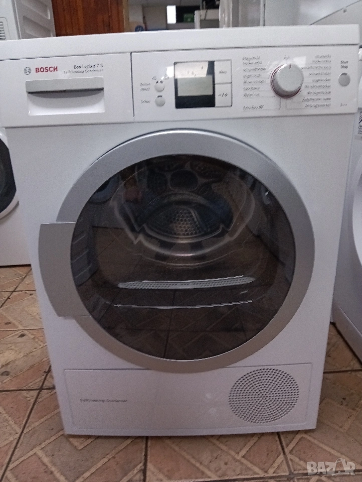 Сушилня с термопомпа Бош Bosch Eco Logixx7s A++ 7кг 2 години гаранция!, снимка 1