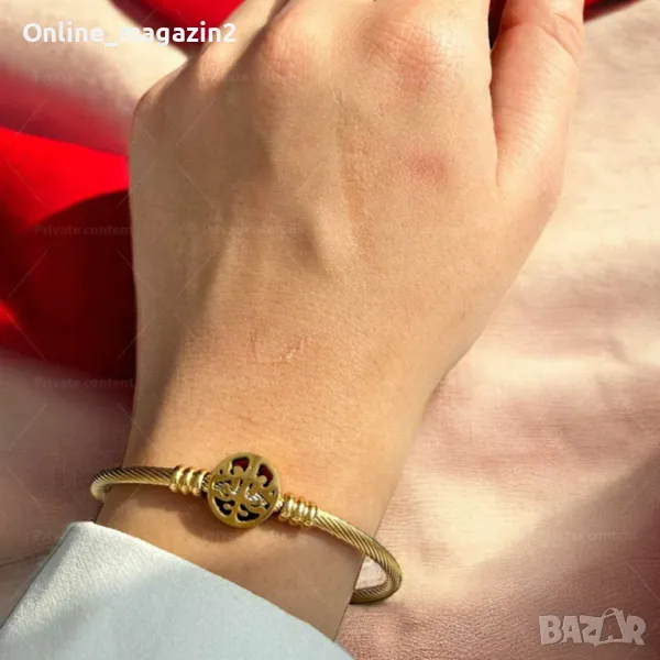 Дамска гривна с висулка Дървото на живота, снимка 1