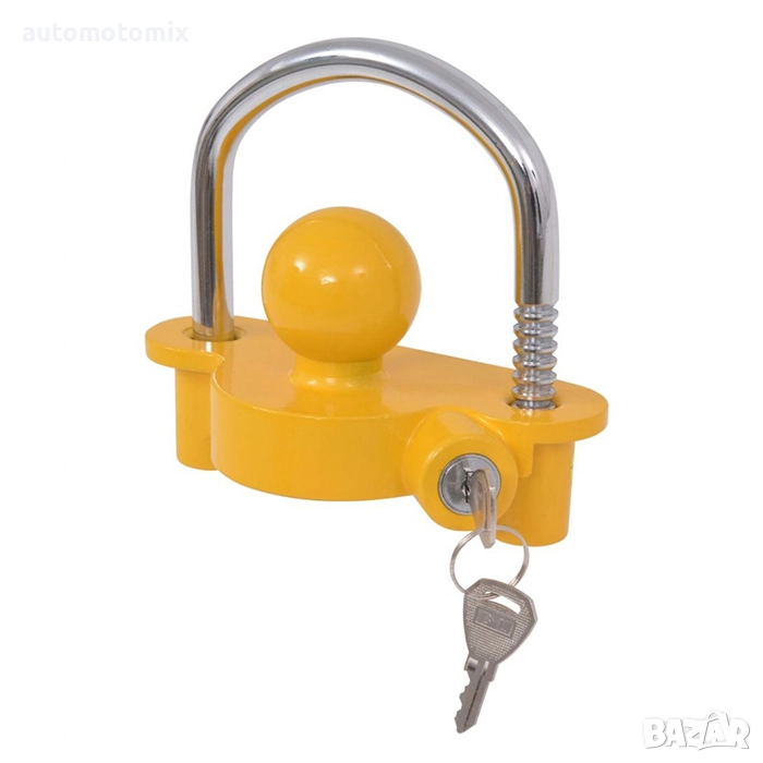 Секрет за ремарке с два ключа 50мм, Заключващо устройство за разкачени ремаркета- 0232, снимка 1