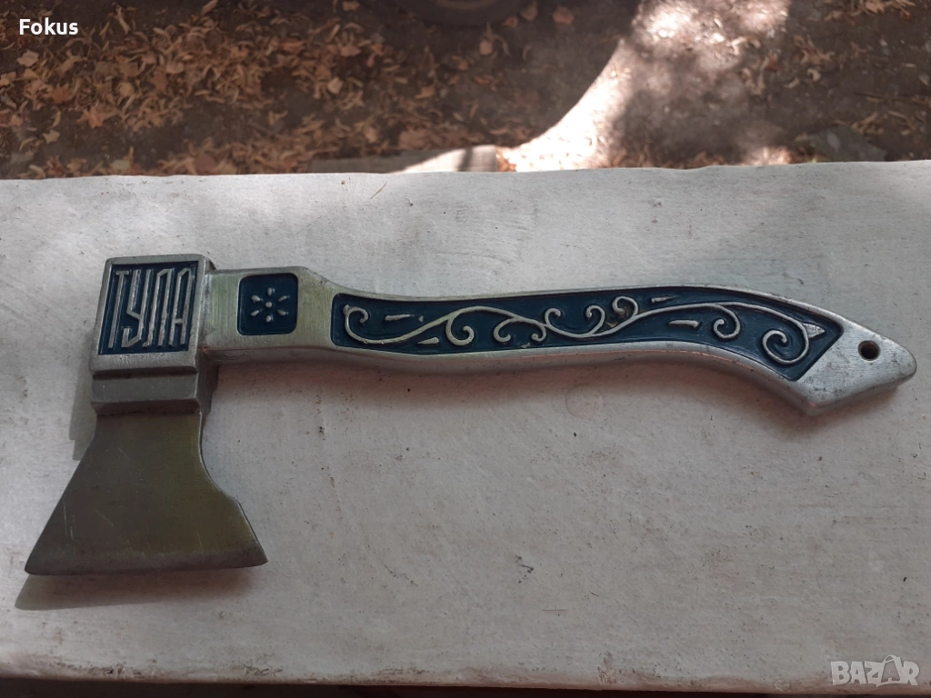 Колекционерска малка руска брадвичка Тула, снимка 1