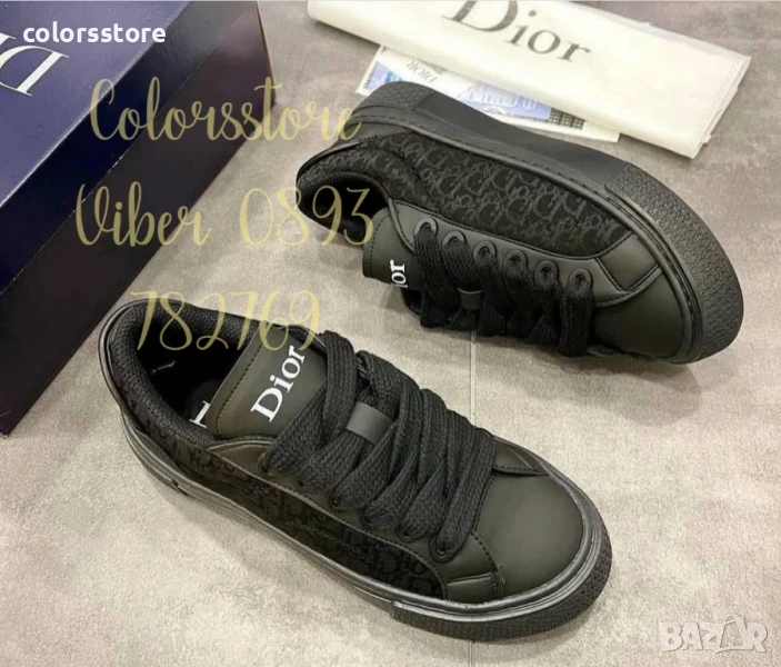 Мъжки черни кецове Dior/BR190s, снимка 1