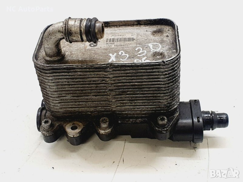 Кутия маслен охладител за BMW БМВ X3 E83 3.5 дизел 286 коня 7803830-01 BEHR 2006, снимка 1