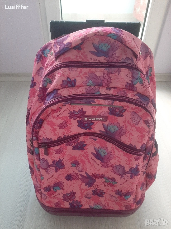Детска ученическа раница с колела Gabol, снимка 1