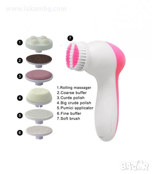МАСАЖОР ЗА ЛИЦЕ И ТЯЛО 7 IN 1 BEAUTY CARE MASSAGER - код 7в1, снимка 1