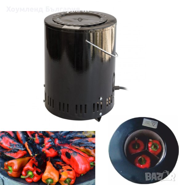 ГАРАНЦИЯ! Троен чушкопек с емайлирано покритие, снимка 1