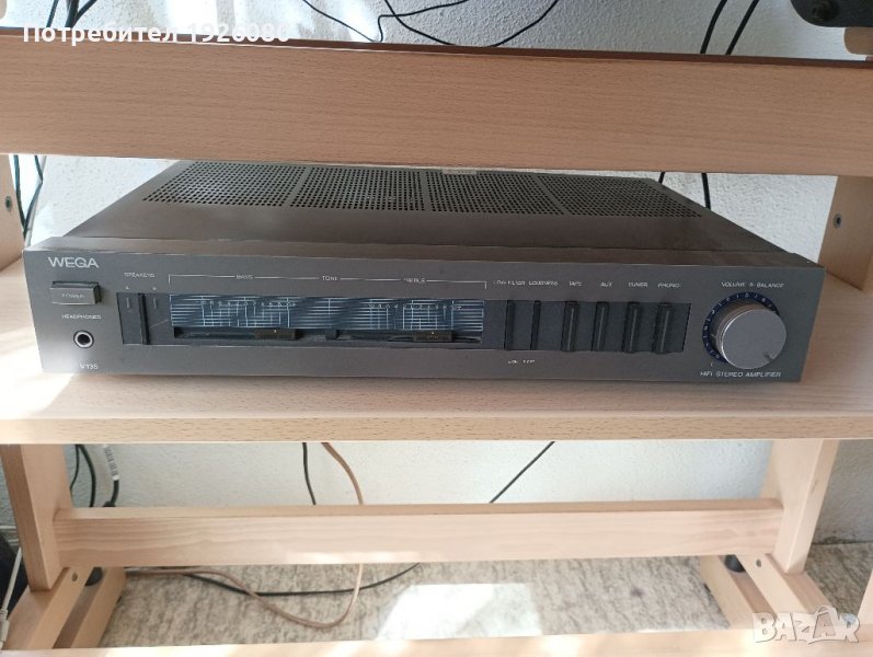 Усилвател WEGA v135 hifi stereo 2 канала, снимка 1