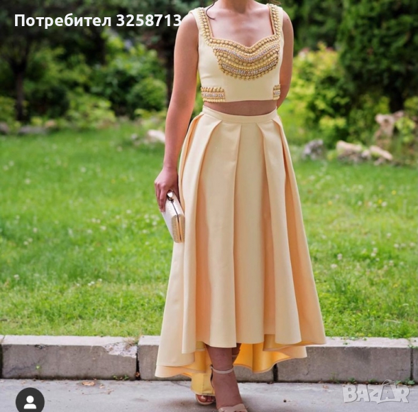 Дизайнерска бална / официална рокля, снимка 1