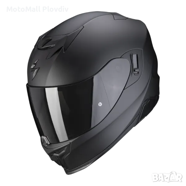 Каска SCORPION EXO-520 EVO AIR Matt black, снимка 1