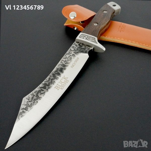 Ловен нож BUCK KNIVES 90 , 5CR13Моv, 170x300 mm, снимка 1