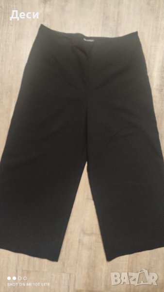 черен панталон с широки крачоли , снимка 1