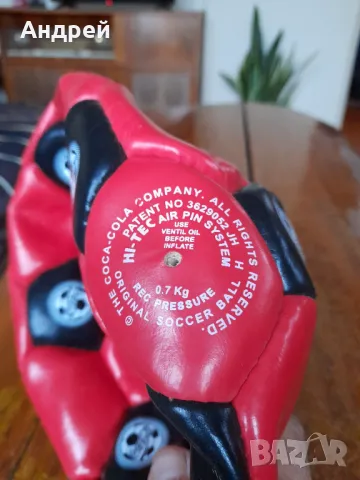 Футболна топка Кока Кола,Coca Cola #2, снимка 4 - Други ценни предмети - 48052656