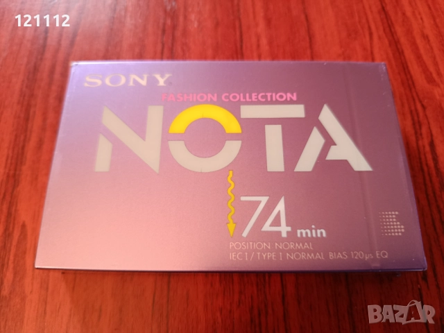 Аудио касета Sony Nota 74