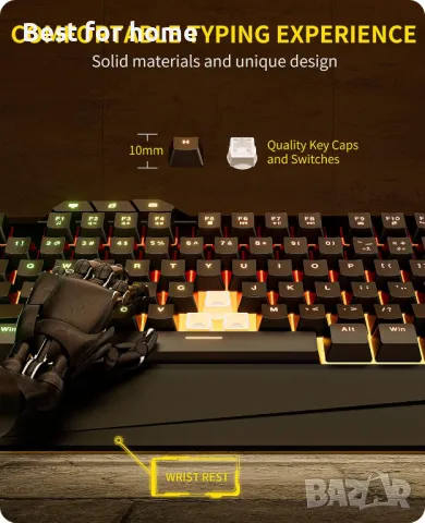 Геймърска клавиатура и мишка RGB Magic Eagle от Havit, снимка 6 - Клавиатури и мишки - 48486413