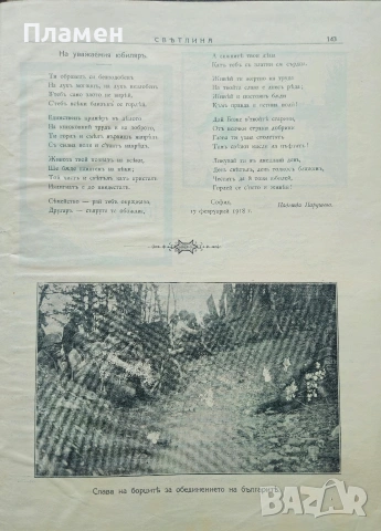 Природа. Кн. 1-9 / 1923, Пътешественикъ. Бр. 1-12 / 1897, Илюстрация Светлина: Юбилейна книга / 1918, снимка 16 - Антикварни и старинни предмети - 53353555