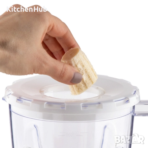 Блендер, 500W, 1.5 л, пласт.кана, сив, снимка 6 - Блендери - 52381339