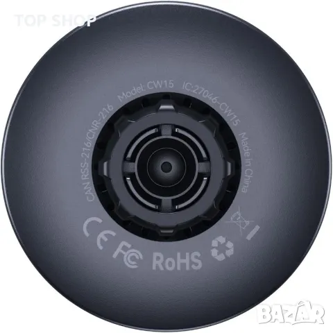 Beser 15W безжично зарядно за кола за MagSafe за iPhone 12-15, Samsung, 60W адаптер,черно, снимка 4 - Безжични зарядни - 49965427