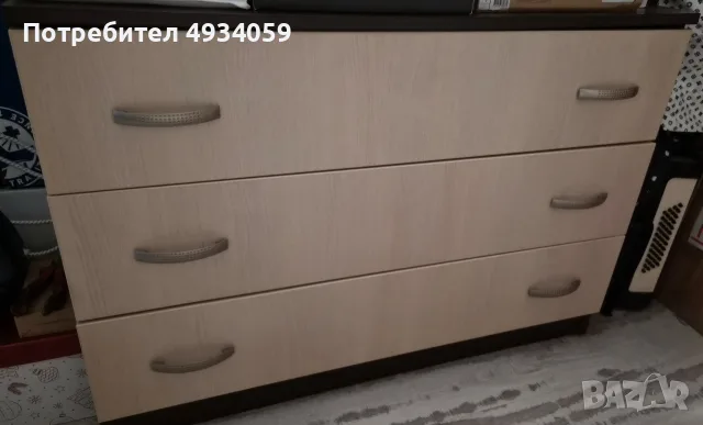 Продавам шкаф / ракла с чекмеджета, снимка 2 - Скринове - 56186100