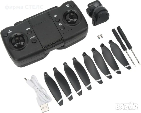 Дрон STELS L901 PRO SE, 5G GPS, Камера 4K, Батерия 3 бр, снимка 17 - Дронове и аксесоари - 46512478