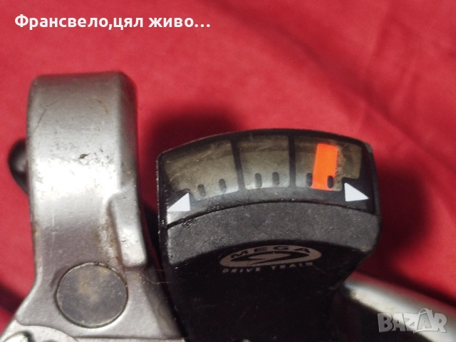 Комбинирани команди 27 скорости за велосипед колело Shimano deore lx st m 570, снимка 2 - Части за велосипеди - 52595485