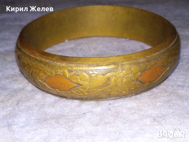 СТАРИННА ОРНАМЕНТИРАНА РЕТРО ГРИВНА от БРОНЗ и МЕД РЪЧНА МАЙСТОРСКА ИЗРАБОТКА 38314, снимка 10 - Антикварни и старинни предмети - 41096221