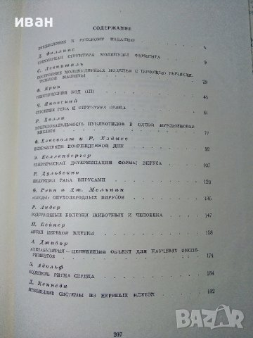 Молекулы и клетки - Сборник - 1968г.  , снимка 3 - Специализирана литература - 39010799