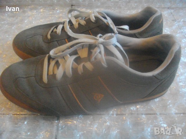 №43-DUNLOP-Спортни Маратонки-Ест.Кожа Изцяло/Силикон Подметки-Като Нови-Отлични, снимка 3 - Маратонки - 42697269