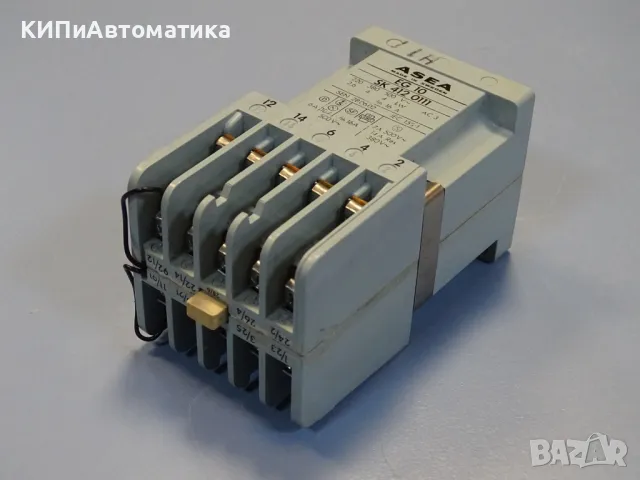 въздушен контактор ASEA EG10 contactor 4A 380V coil 24V 50Hz, снимка 3 - Резервни части за машини - 49812468