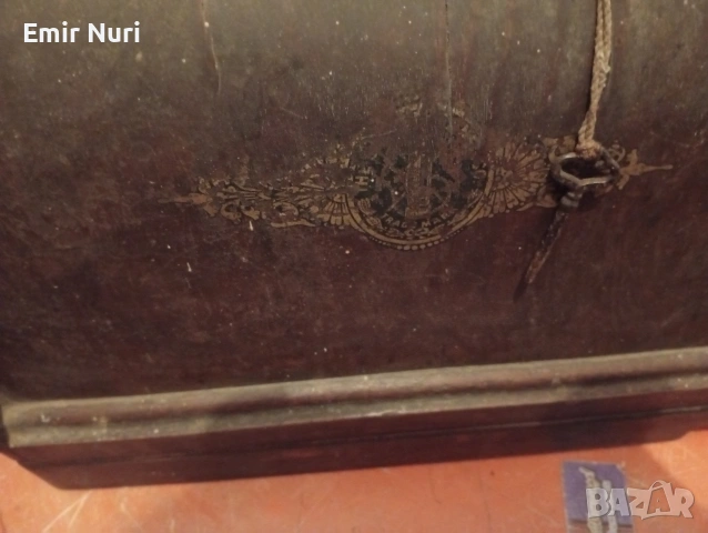 Стара шевна машина Сингер с кутия ключ и плюс Инструменти за нея, снимка 6 - Антикварни и старинни предмети - 53755422