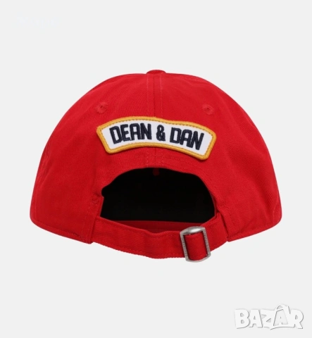НОВА Dsquared2 DSQ2 1964 Червена Шапка с козирка ОРИГИНАЛ Рядка с етикети, снимка 6 - Шапки - 53728677