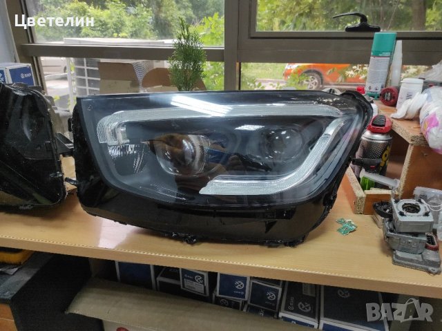 Ляв фар фарове Мерцедес GLC W253 mercedes глц 253 lqv far farove A2539064903 Z001E001, снимка 6 - Части - 41016819