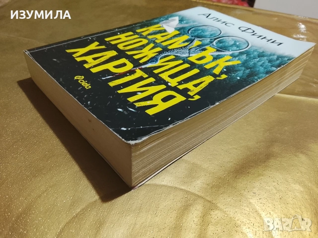 Камък, ножица, хартия - Алис Фини, снимка 3 - Художествена литература - 53126294