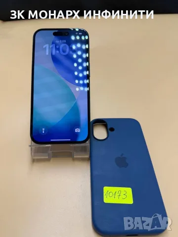 Телефон Iphone 16 / 128GB / 8GB RAM / + калъф / 100% капацитет