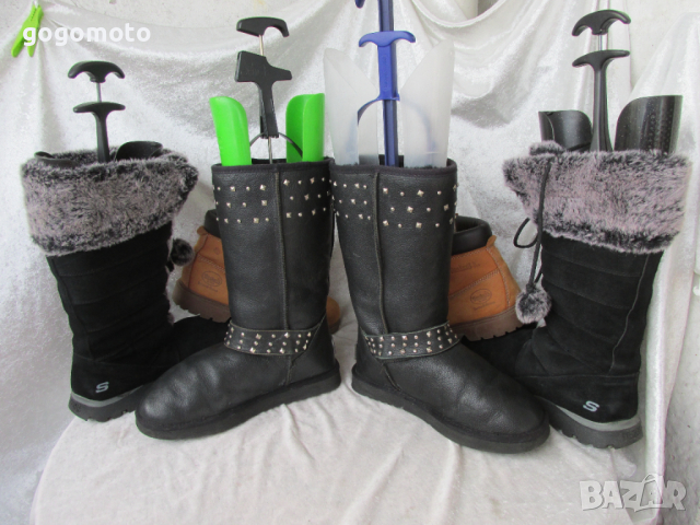 Pure Rock, мото боти, рокерски ботуши, Engineer Motorcycle art Boots, UGG® аналог,39 - 40, снимка 9 - Дамски ботуши - 36160140