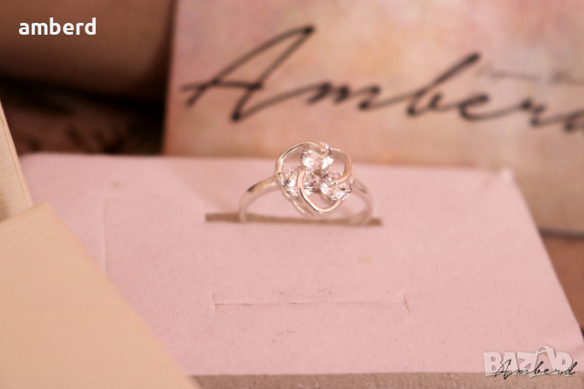 Сребърен пръстен - модел PLR038, снимка 2 - Пръстени - 36202893