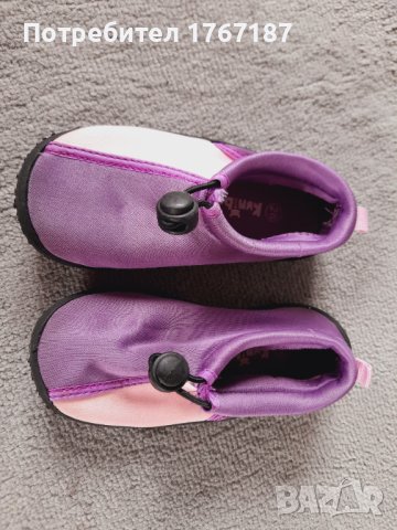 Детски аква обувки за плуване 26 размер стелка 17 см, снимка 2 - Водни спортове - 42303817
