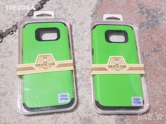 Стилни кейсове-силиконови и с твърд гръб  за Samsung S6/S6 Edge/S7 Edge/ Xiaomi Note 9