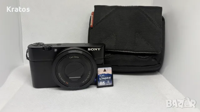 Цифров фотоапарат Sony RX-100 20MP, снимка 2 - Фотоапарати - 56050506