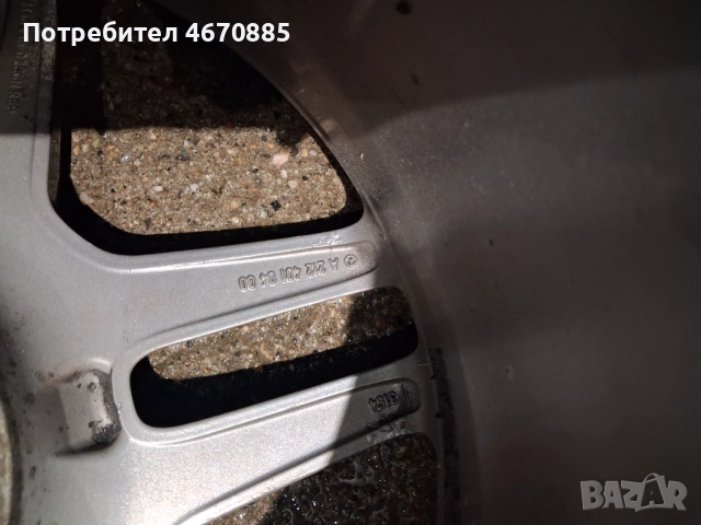 Оригинални джанти 18 амг, снимка 5 - Гуми и джанти - 52678782