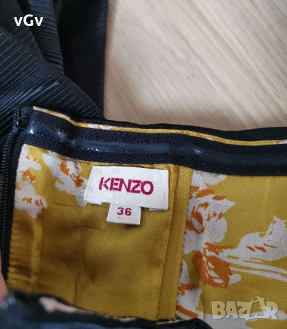 Рокля Kenzo - XS/S, снимка 6 - Рокли - 34493285