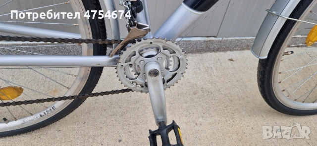 Алуминиев велосипед Fischer колело 28", снимка 3 - Велосипеди - 53767640