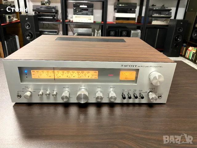 Vintage американски ресивър Scott, снимка 1