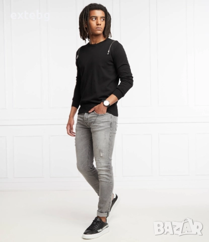 LES HOMMES памучен пуловер XXL, снимка 5 - Пуловери - 52515061