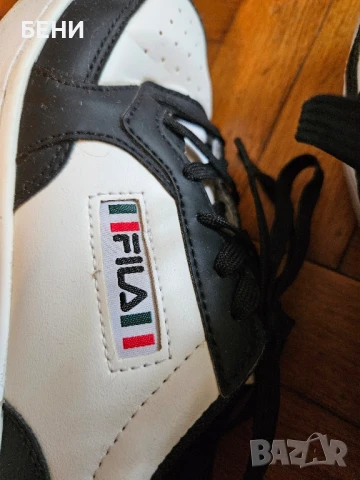 FILA Дамски черно-бели обувки, снимка 3 - Маратонки - 50707893